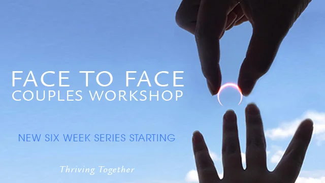Face to Face couples workshop poster